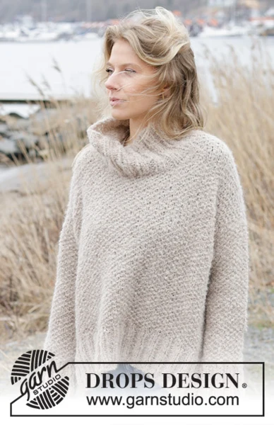 243-24 Outdoor Escape Sweater by DROPS Design